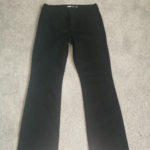 Oldnavy Mid-Rise Kicker Boot-Cut Black Jeans for Women.